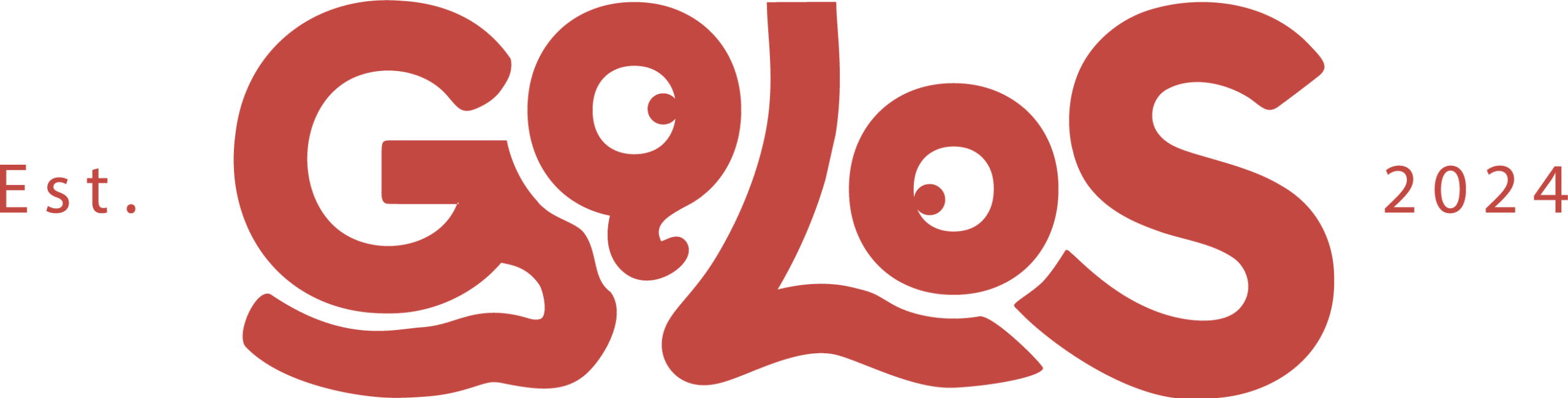 golos logotyp i rött
